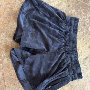 Black Lululemon shorts